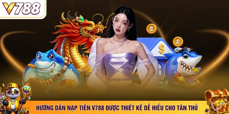 Hướng dẫn nạp tiền V788 được thiết kế dễ hiểu cho tân thủ