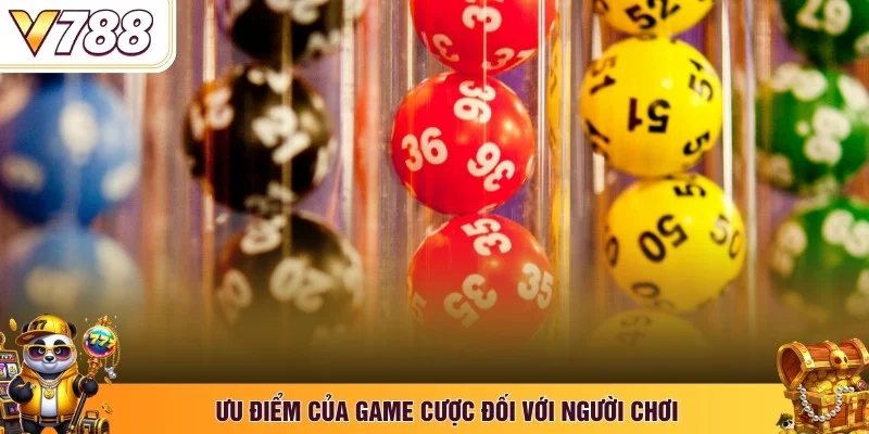 Ưu điểm của game cược đối với người chơi